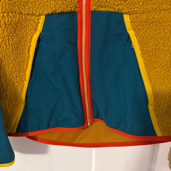 Men Colorful Fleece Jacket - Picture 2 of 6